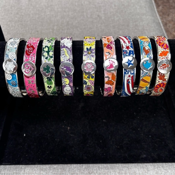 Jewelry - 9 Months of Enamel Bracelets - Like New